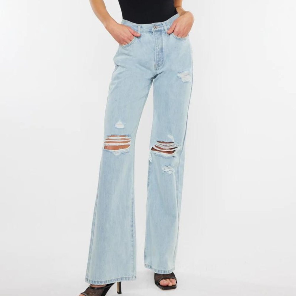 Kancan Montana Ultra High Rise 90's Flare Jeans